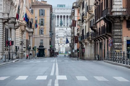Roma deserta per l'emergenza Covid-19 6