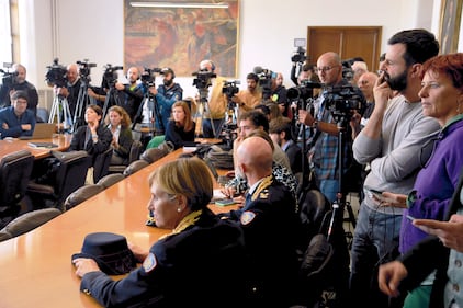 Operazione terrorismo a Milano: la conferenza stampa delle forze dell’ordine  1
