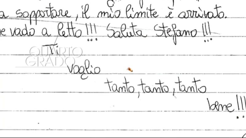 Le firme e la grafia di Michele, Cosima e Sabrina 2