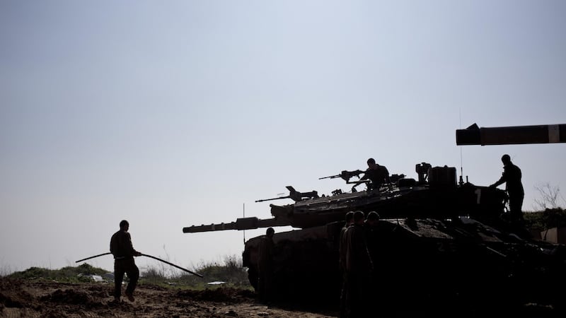 Soldati al confine tra Israele e Libano 5