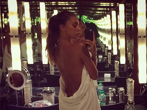 Belen si scopre su Instagram