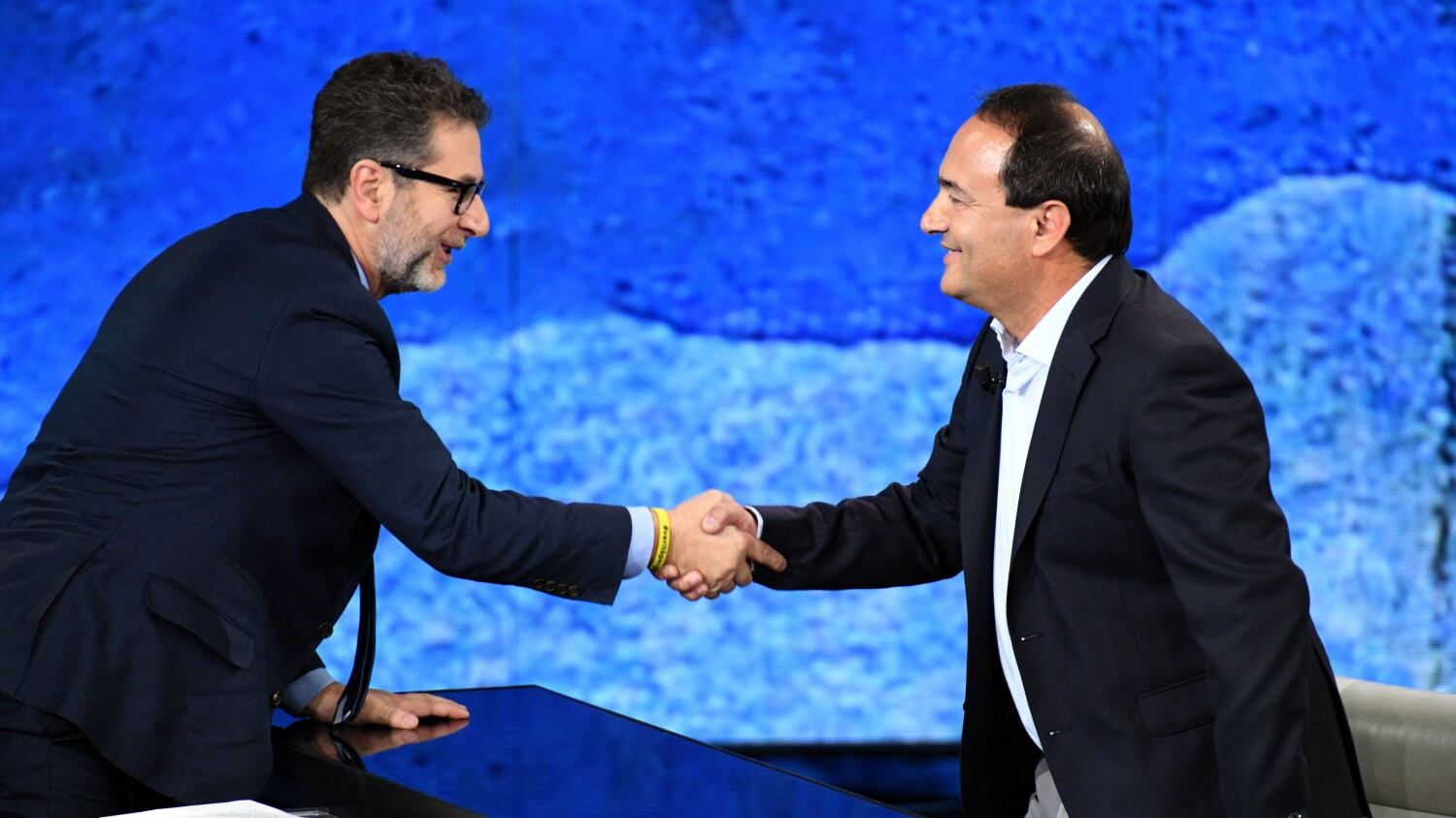 Fazio fa "propaganda" a Lucano. Salvini: "Informazione a senso unico"