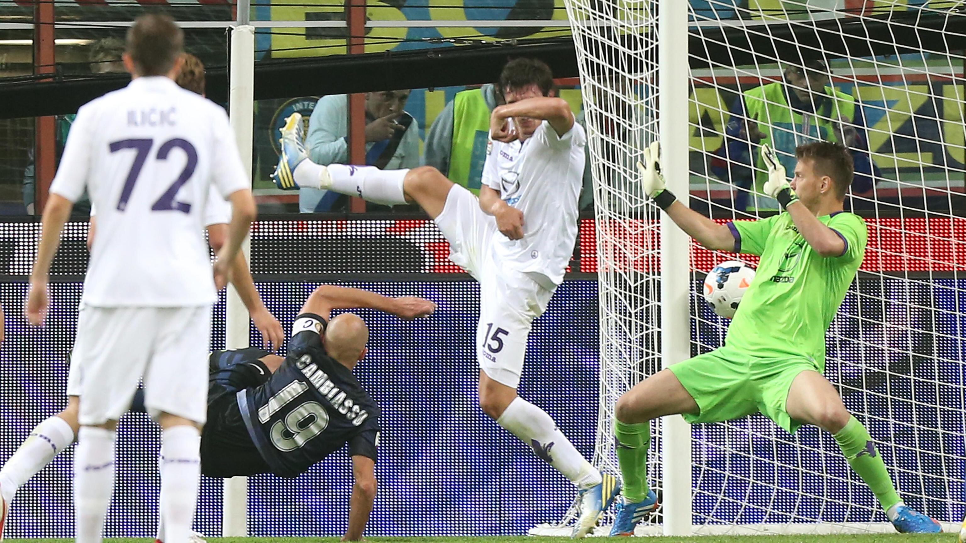 L'Inter soffre ma piega la Fiorentina