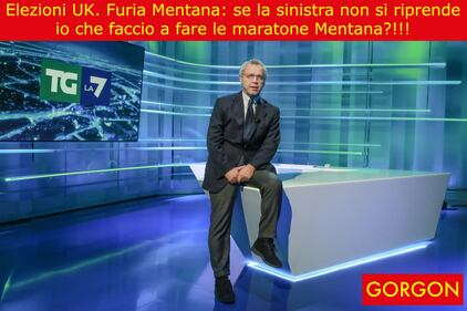 La satira del giorno: elezioni Uk e la furia Mentana 1