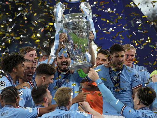FOTO - Il Manchester City sul tetto d'Europa