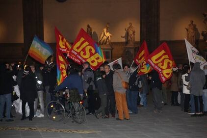 Celebrazioni in piazza della Signoria a Firenze 3