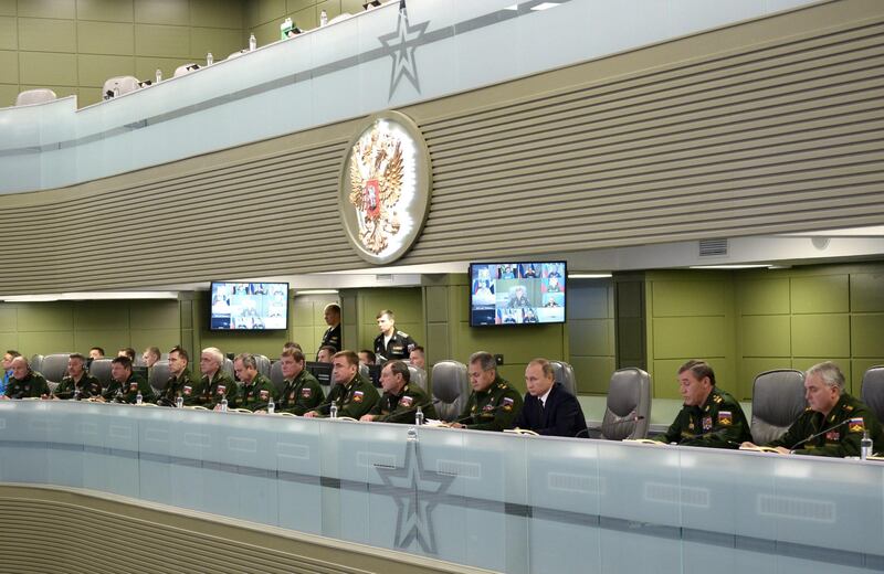 La war room di Putin 3