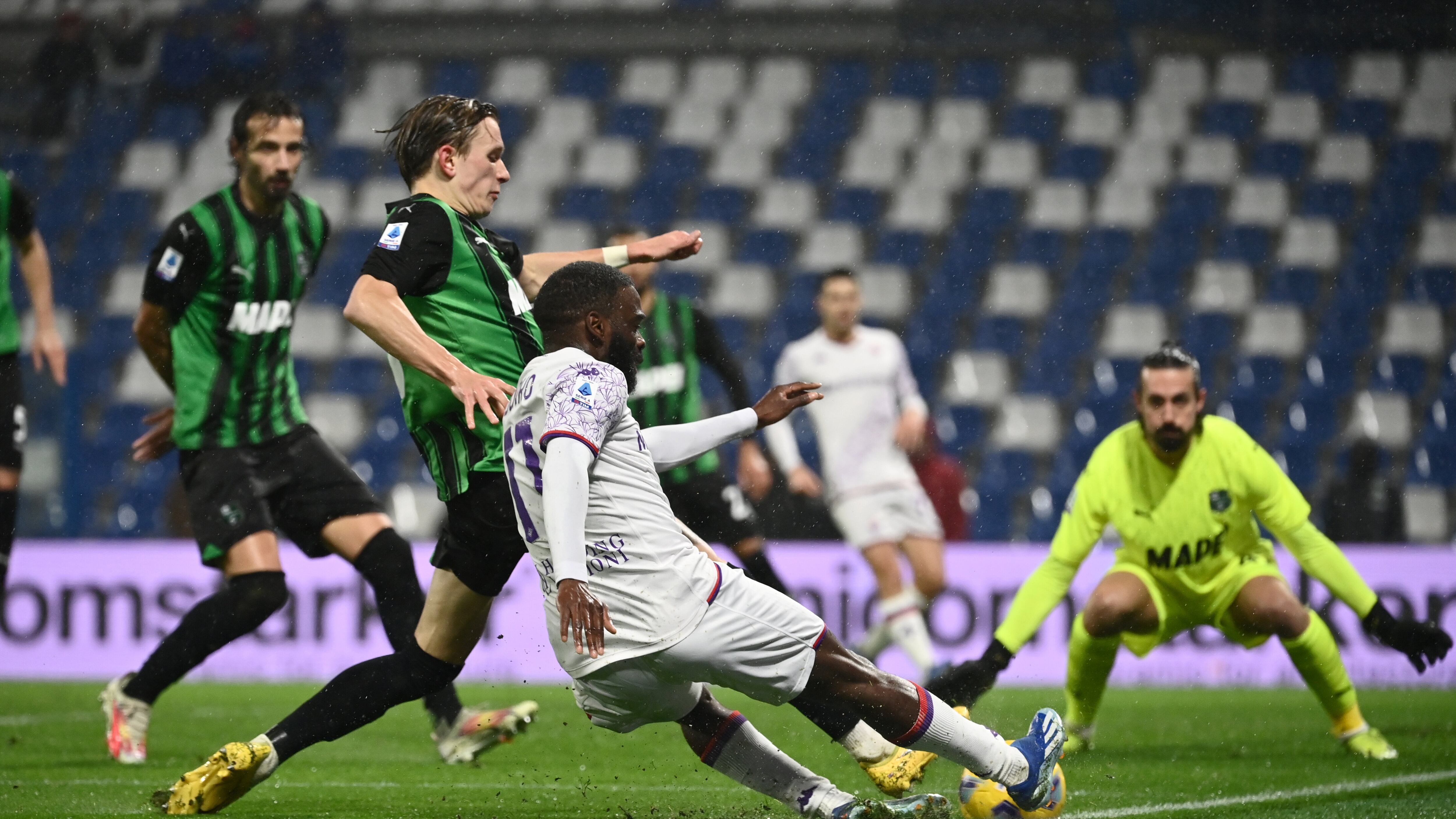 Sassuolo-Fiorentina 1-0, vittoria scaccia-crisi per i neroverdi