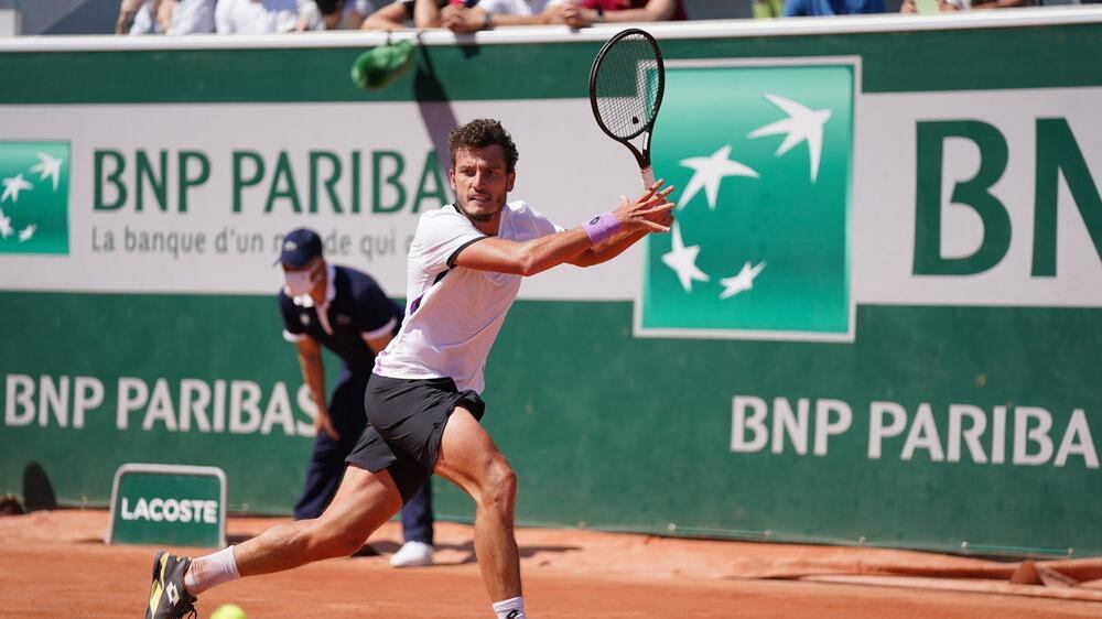 Anche i tennisti sudano