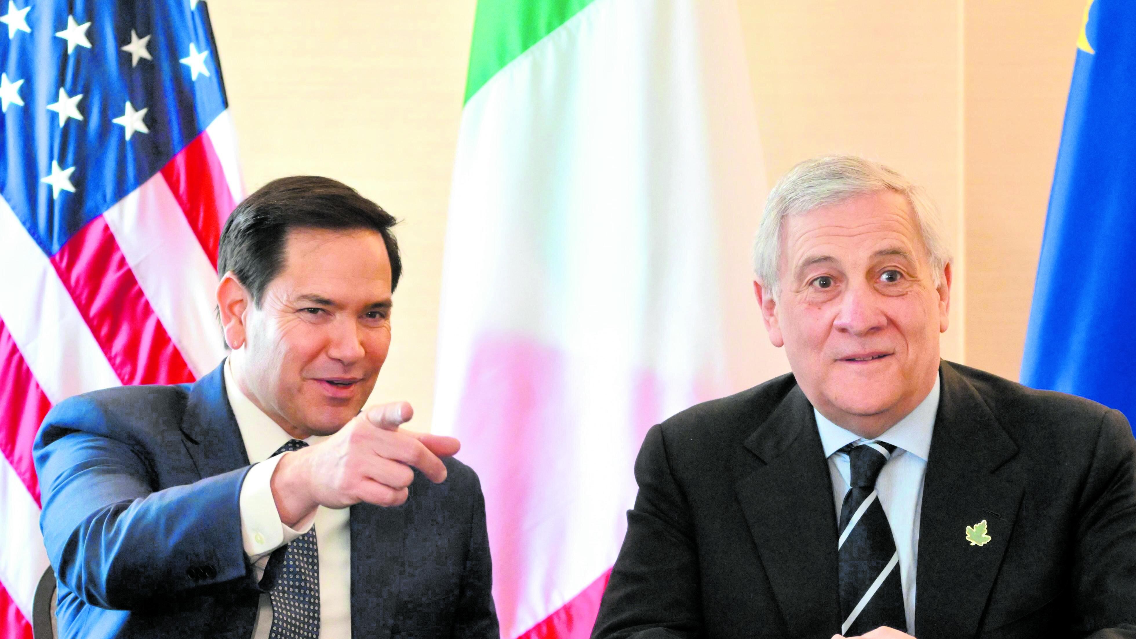 Tajani protesta con il Cremlino e trova la sponda Usa sui dazi