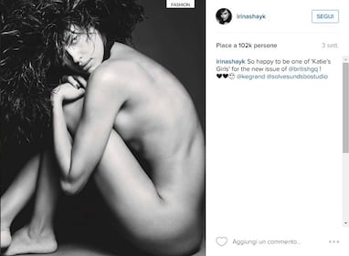 Irina Shayk nuda su Instagram: foto 6