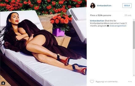 Kim Kardashian nuda su Instagram: foto 12