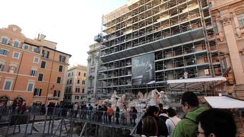 A Trevi la gigantografia di Anita Ekberg 5