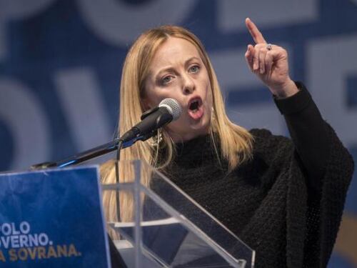 Meloni: "Approvare subito reato di integralismo islamico"