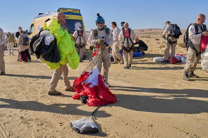 El Alamein-deserto egiziano