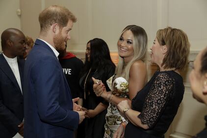 Il principe Harry incontra la cantante Rita Ora  4