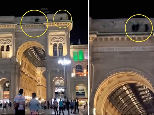 Il terrazzo, le felpe e la fuga sui tetti: così i vandali della Galleria sono riusciti a scappare