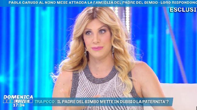 Paola Caruso ancora contro il suo ex: "Chiederò il Dna del mio bambino. Sono sicura che sia suo figlio"