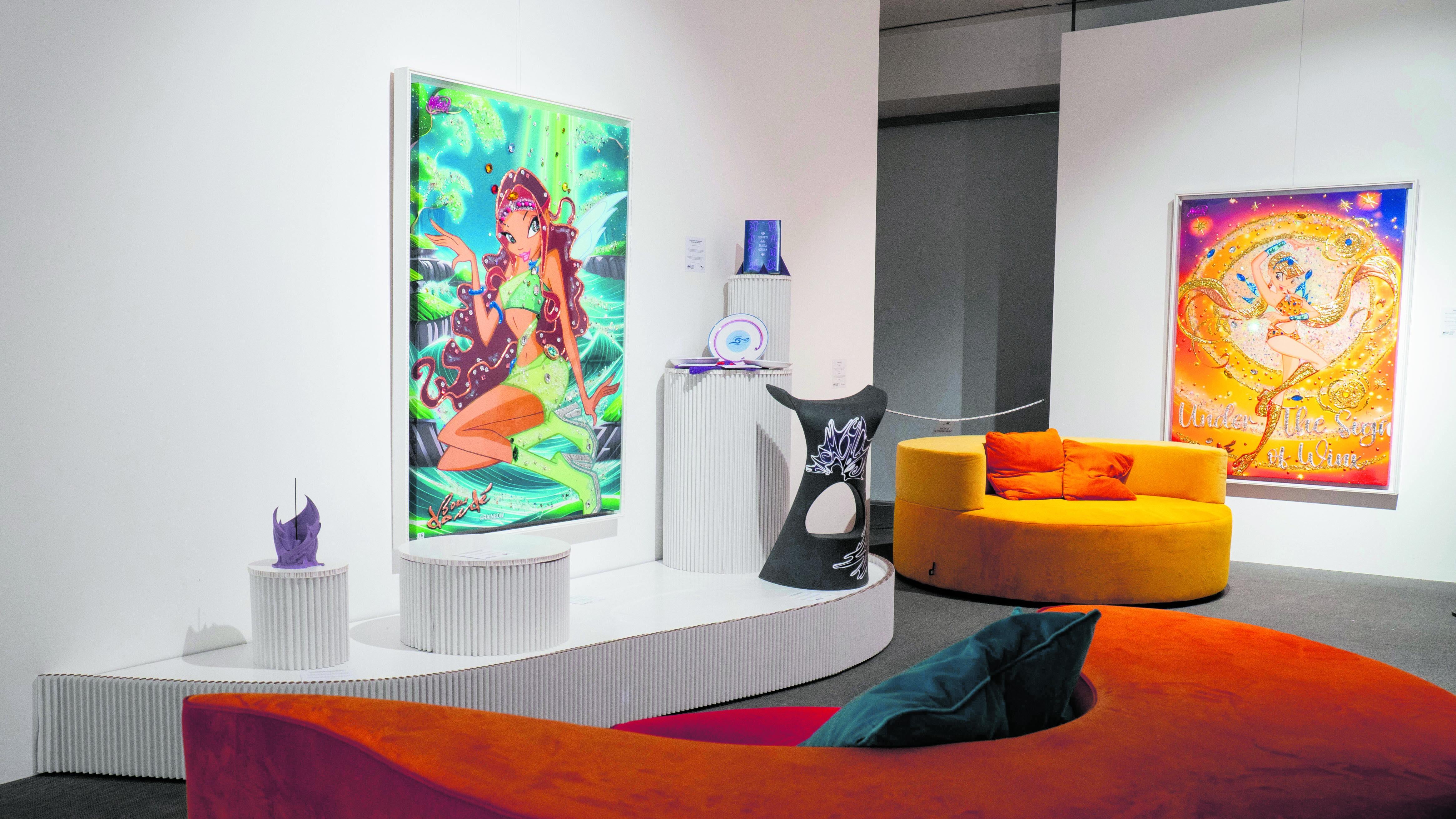Abitare come le fatine che salvano il mondo. Il fenomeno delle Winx diventa una mostra