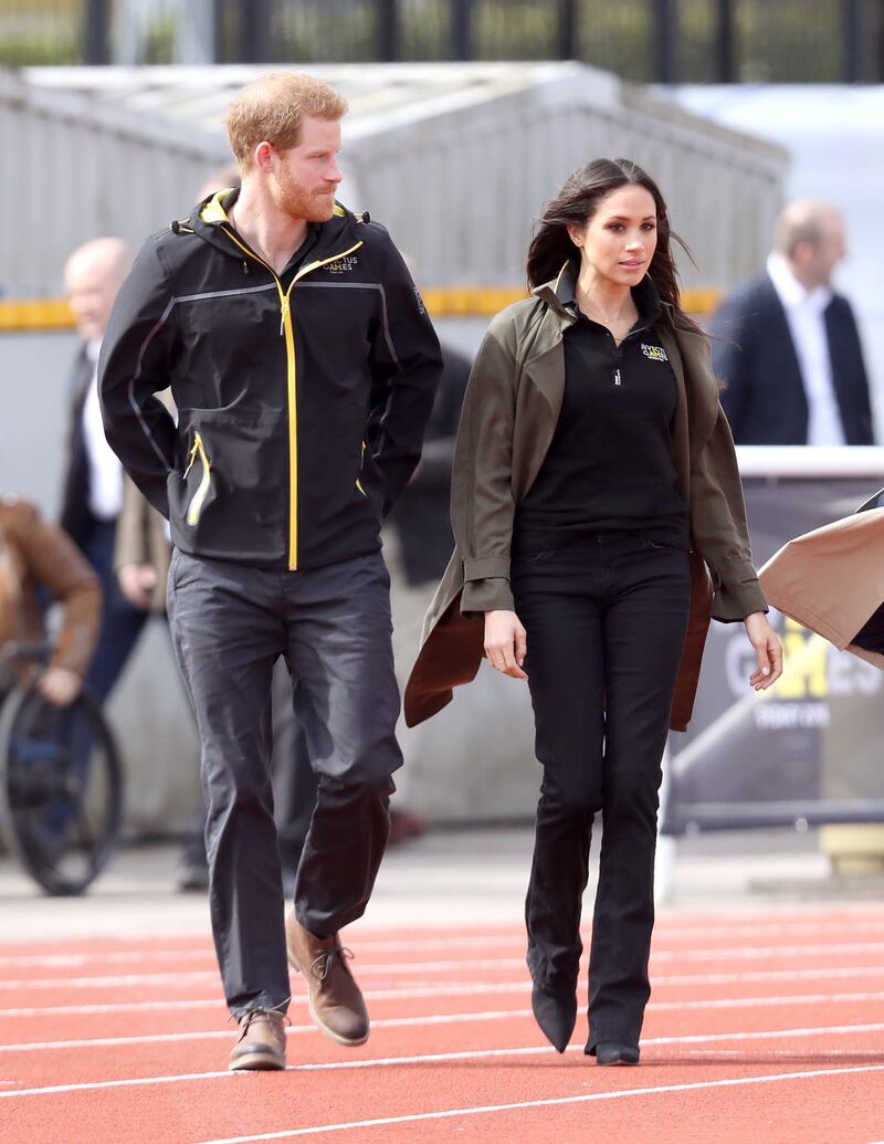 Meghan Markle con il Principe Harry agli Invictus Games 16