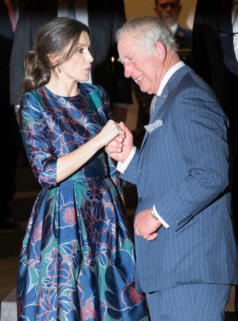 Il Principe Carlo: mostra alla National Gallery con Letizia di Spagna  1