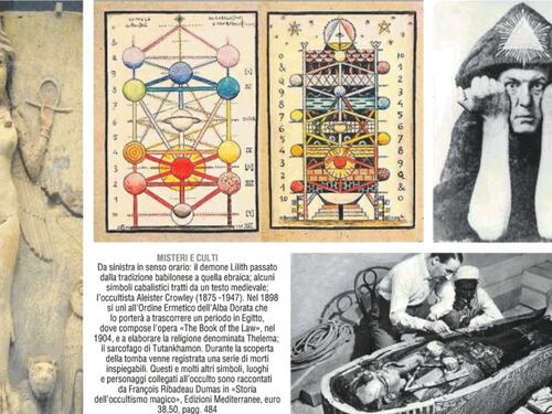 Dagli egizi a Crowley, trenta secoli di occulto