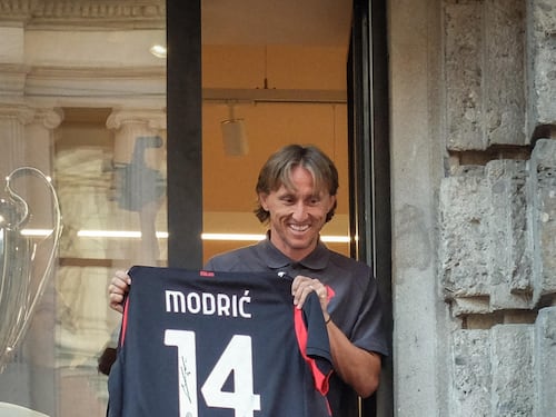 Modric risveglia il Milan