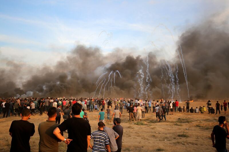 Le tensioni al confine tra Gaza e Israele 7