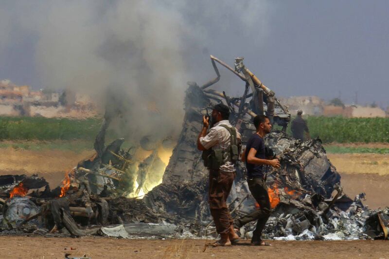 Siria, abbattuto elicottero russo 4