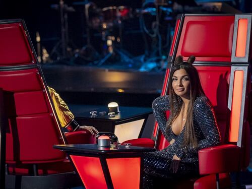 The Voice, Elettra Lamborghini: "Il mio seno scappa, è curioso..."