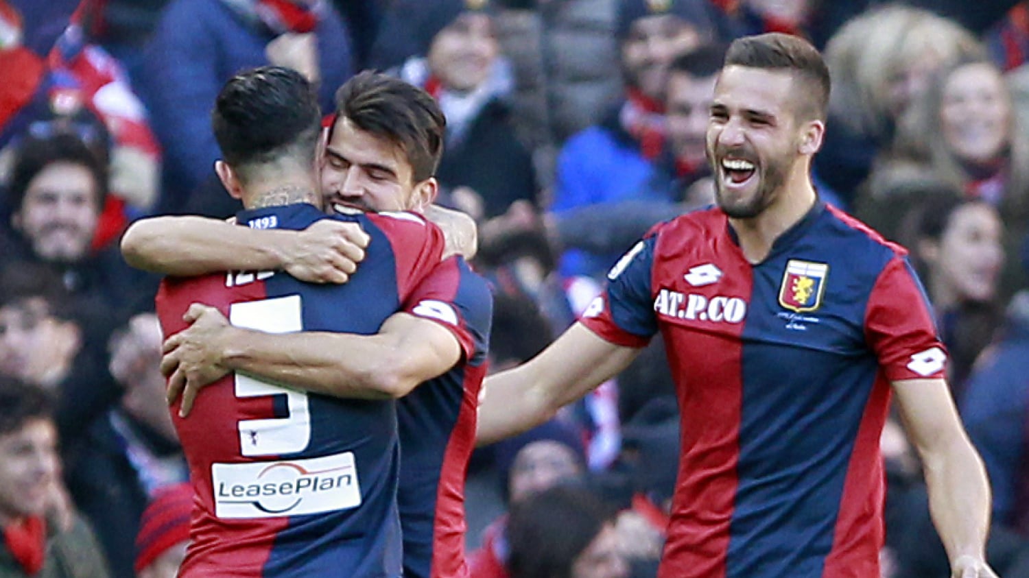 Il Genoa travolge il Palermo
