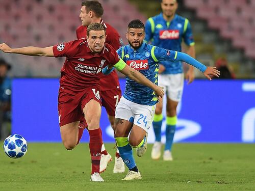 Il Napoli gioisce al 90': Liverpool battuto 1-0 con il gol di Insigne