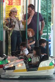 Gabriella Pession al parco con il figlio Giulio 5