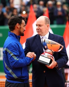 Fognini vince il torneo di Montecarlo: le immagini del trionfo 10