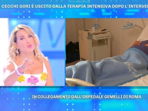 Domenica live, la d'Urso a Cecchi Gori operato d'urgenza: "Volevi curarti da solo"