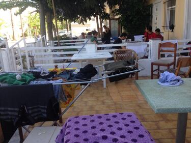 Kos: nell'albergo dei migranti 13