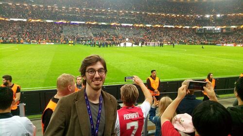Europa League, i due italiani imbucati alla finale nell'area Vip 9