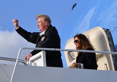 Melania Trump e il Presidente degli Stati Uniti nelle zone colpite dal tornado 5