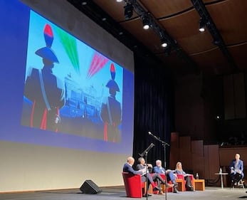 Il ministro della Difesa Guido Crosetto alla presentazione del calendario dei carabinieri 3