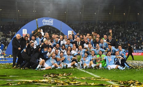 Lazio in trionfo a Riad: le immagini della festa biancoceleste 7