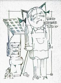 La vignetta del giorno: Greta promuove il suo "brevetto" in giro per il mondo 1