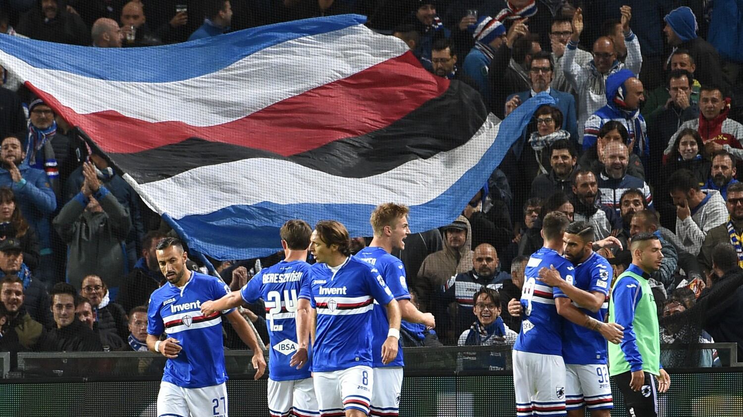 La Sampdoria batte la Spal in rimonta: 2-1 siglato Linetty-Defrel