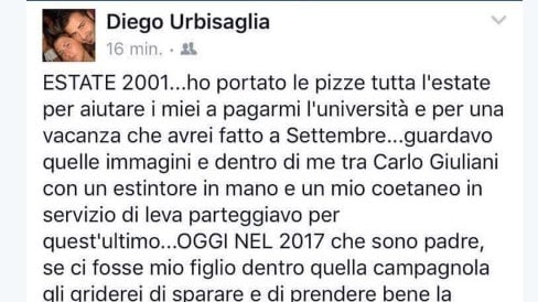 Post su Carlo Giuliani, il Pd espelle il consigliere