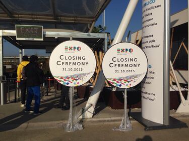 L'ultimo giorno di Expo 2