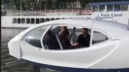 Sea Bubbles: i taxi elettrici che volano sulla Senna