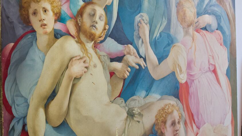 Torna a splendere il genio di Pontormo con i colori puri della "Deposizione"