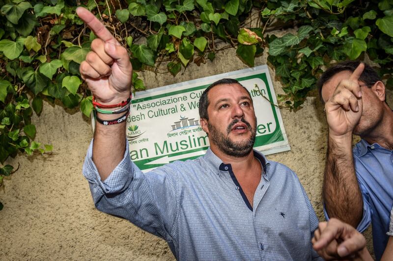 Moschea di via Cavalcanti, il presidio della Lega 10