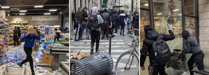 Ancora guerriglia a Milano, sassi e bombe carta contro la polizia. Migliaia di giovani in piazza: petardi, vetrine sfondate e negozi saccheggiati. Agenti schierati in Duomo - DIRETTA