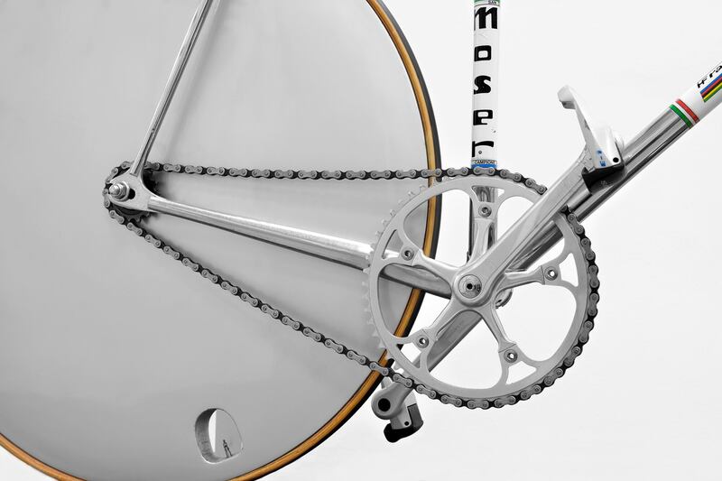 La bici del record di Moser a Città del Messico nel 1984