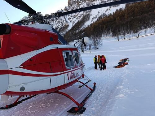 Valanga in alta Valle Maira. Morta una donna straniera. Altri tre escursionisti feriti